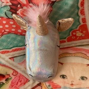 Iridescent Unicorn Head for Wall Hanging Faux Taxidermy